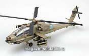 Масштабная модель в сборе и окраске Вертолёт АН-64А «Апач» 88-0202 1/72 Easy Model - фото