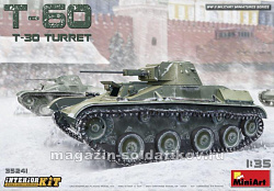 Сборная модель из пластика T-60 с башней от T-30, набор и интерьером, MiniArt (1/35)