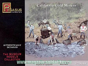 Солдатики из пластика Калифорнийские золотоискатели, 1:72, Pegasus - фото