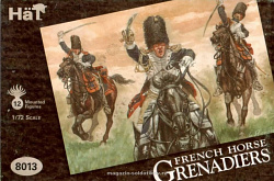 Фигурка из пластика Napoleonic French Horse Grenadiers, (1:72), Hat