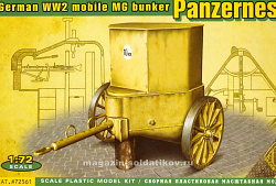 Сборная модель из пластика Немецкий бункер «Panzernest» ACE (1/72)