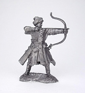 Миниатюра из олова Русский лучник, XIV в. 54 мм, Солдатики Публия - фото