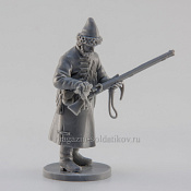 Сборная миниатюра из смолы Стрелец, 28 мм, Аванпост - фото