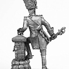 Миниатюра из олова 491 РТ Трубач первого карабинерного полка 1810 год, 54 мм, Ратник