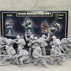 Солдатики из пластика Горные войска Германии. WWII. 1/32, Mars (32055) (32055)