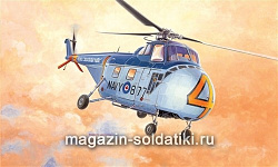 Сборная модель из пластика ИТ Вертолет HO4S-3 (1/72) Italeri