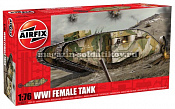 Сборная модель из пластика А Танк первой мировой «FEMALE» (1/76) Airfix - фото