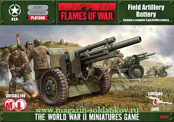 105mm Artillery battery (15мм) Flames of War