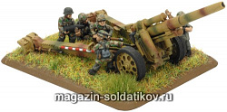 Сборная модель из пластика Fallschirmjager Heavy Artillery Battery (15мм) Flames of War