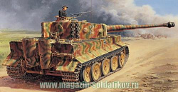 Сборная модель из пластика ИТ Танк PZ.KPFW VI Tiger I Ausf.E (1/35) Italeri