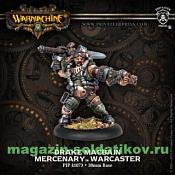 PIP 41073 Mercenary Warcaster Drake MacBain BLI, Warmachine - фото