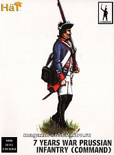 Солдатики из пластика 7 Years War Prussian Command (1:32), Hat - фото