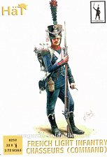 Солдатики из пластика French Light Infantry Chasseurs. Command (1:72), Hat - фото