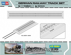 Сборная модель из пластика Немецкая железная дорога (1:72) Hobbyboss