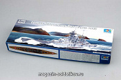 Сборная модель из пластика Немецкий крейсер «Принц Ойген» 1942г. 1:700 Трумпетер - фото