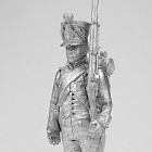 Сборная миниатюра из металла Фузилер линейной пехоты в кивере. Франция, 1806-1812 гг, 28 мм, Аванпост