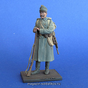 Сборная фигура из смолы Австро-Венгерский солдат. Первая Мировая Война 1/35 MasterClub - фото