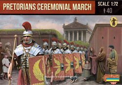 Солдатики из пластика Pretorians Ceremonial March (1/72) Strelets