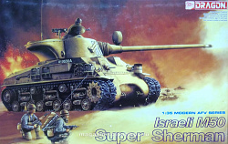 Сборная модель из пластика Д Танк Super Sherman Israeli M50 (1:35) Dragon