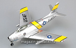 Масштабная модель в сборе и окраске Самолёт F-86 «Billie/Margie», 1953г. (1:72) Easy Model