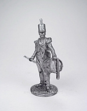 Миниатюра из олова Барабанщик 27 пехотного полка, 1809-15 гг. 54 мм EK Castings - фото