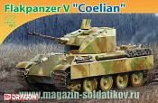 Сборная модель из пластика Д Самоходка Flakpanzer V «Coelian» (1/72) Dragon - фото