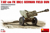 Сборная модель из пластика Немецкая полевая пушка 7,62см FK 39(r), MiniArt (1/35) - фото