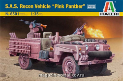 Сборная модель из пластика ИТ Разведмашина «Pink Panther» (1/35) Italeri
