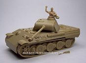 Солдатики из пластика German Panther tank (tan), 1:32 ClassicToySoldiers - фото