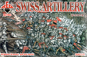 Солдатики из пластика Швейцарская артиллерия, 16 век, (1/72) Red Box - фото