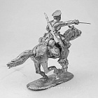 Сборная фигура из металла Кавалерист в атаке, 1918-1922 гг. 28 мм, Figures from Leon