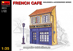 Сборная модель из пластика Французское кафе MiniArt (1/35)