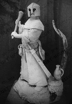 Сборная фигура из смолы Clerk from Compenhurst (Friar Tuck), 75 мм, Mercury Models
