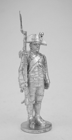 Сборная миниатюра из металла Сержант линейной пехоты в шляпе. Франция, 1802-1806 гг, 28 мм, Аванпост
