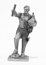 Миниатюра из олова 506 РТ Сен Сир, бригадный генерал, 54 мм, Ратник - фото