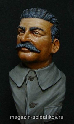 Сборная миниатюра из смолы J.V.Stalin , 1:9, Castle miniature