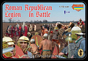 Солдатики из пластика Римский республиканский легион в сражении (1/72) Strelets - фото