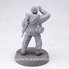 Сборная фигура из смолы Ополченец, серия «Наемники» 28 мм, ArmyZone Miniatures