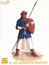 Солдатики из пластика El Cid Almoravid Infantry, (1:72), Hat - фото