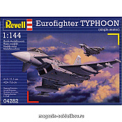 Сборная модель из пластика RV 04282 Самолет Eurofighter Typhoon (1 пилот), (1:144), (3) Revell - фото