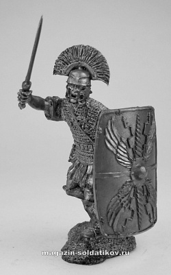 Миниатюра из олова 5128 СП Римский центурион, 54 мм, Солдатики Публия