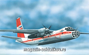 Сборная модель из пластика Многоцелевой самолет АН-30 (1/288) Восточный экспресс - фото