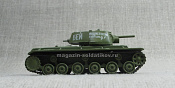 КВ-1, модель бронетехники 1/72 «Руские танки» №04 - фото