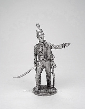 Миниатюра из олова Офицер 95-го стрелкового полка. Великобритания 1810-15 гг. 54 мм EK Castings - фото