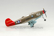 Масштабная модель в сборе и окраске Самолет P-39Q Aircobra Red Tails 1:72 Easy Model - фото