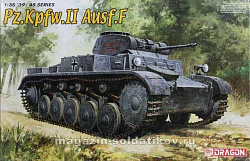 Сборная модель из пластика Д Танк Pz.Kpfw.II Ausf.F (1/35) Dragon