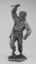 Миниатюра из олова Разведчик, Сталинград, 54 мм, Солдатики Публия - фото