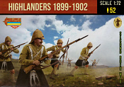 Солдатики из пластика Highlanders in Attack 1899-1902 (1/72) Strelets - фото