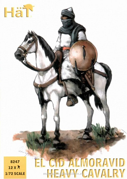 Солдатики из пластика El Cid Almoravid Heavy Cavalry, (1:72), Hat
