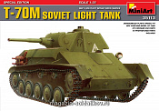 Сборная модель из пластика Т-70М Советский легкий танк MiniArt (1/35) - фото